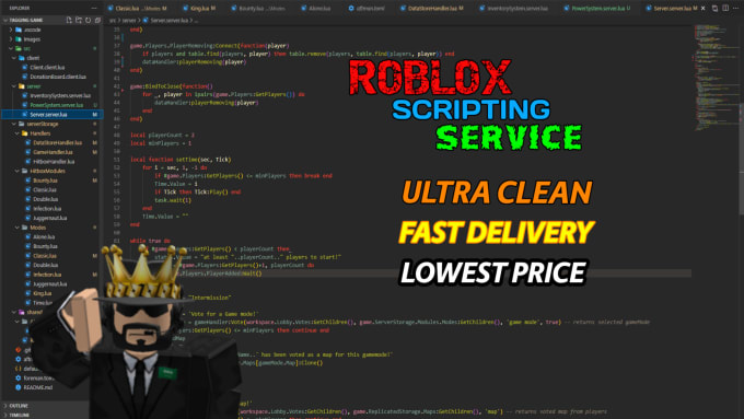 write quality roblox scripts at a quality price