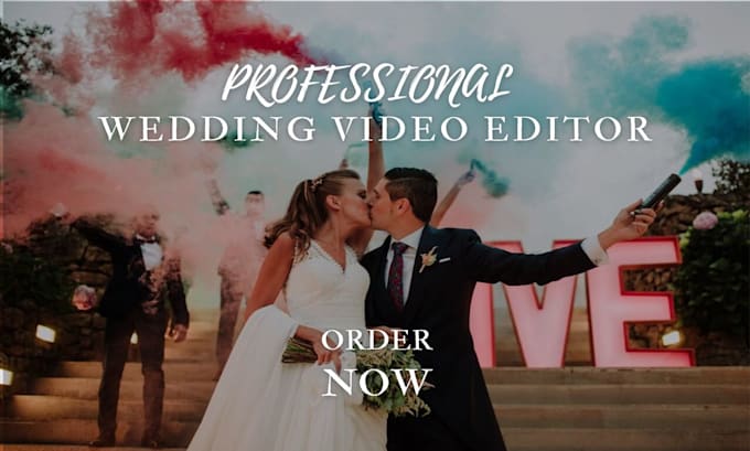 edit a cinematic wedding video or highlight reel