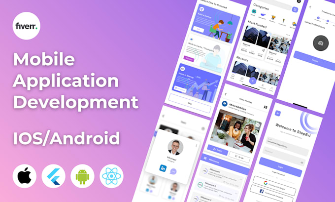 Do mobile app development using flutter react native by Rajaabdulllah ...