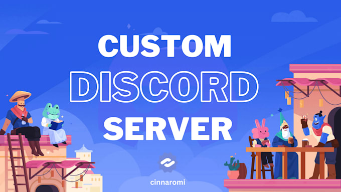 setup a professional discord server for you