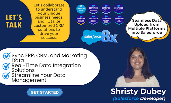upload data from multiple platforms into salesforce