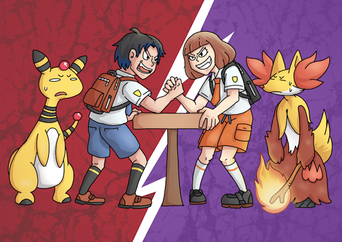 draw you and your favorite pokemon