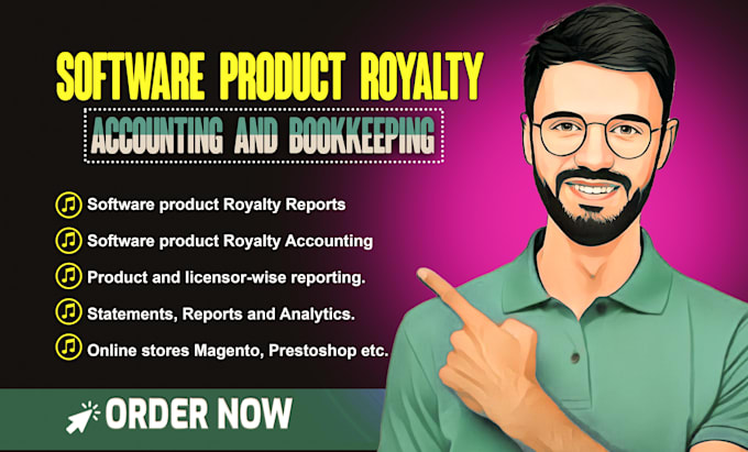 create software royalty statements