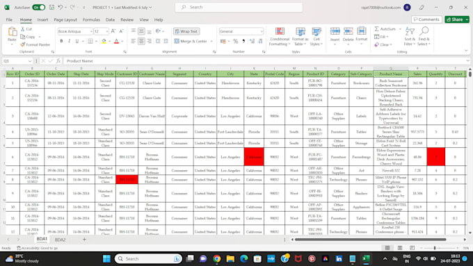 Find differences in two similar excel sheets by Shivsundar78 Fiverr