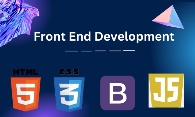 Your front end web developer using html css and bootstrap 5 by W3setu ...