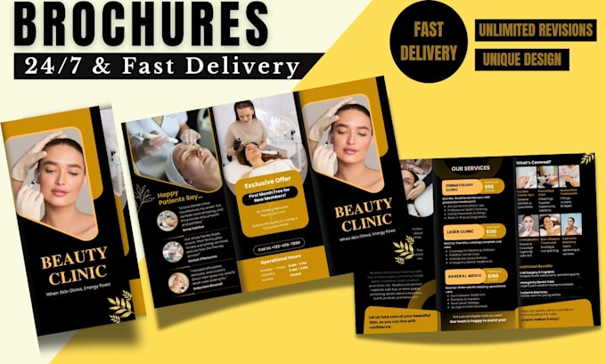 design attractive pamphlet, booklets and brochures