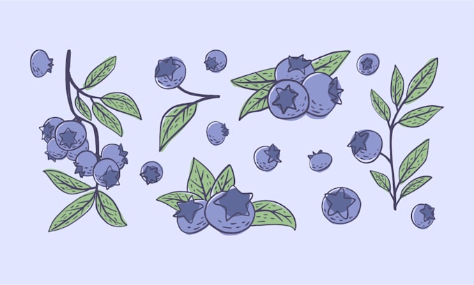 create a stunning vector hand drawn botanical illustration