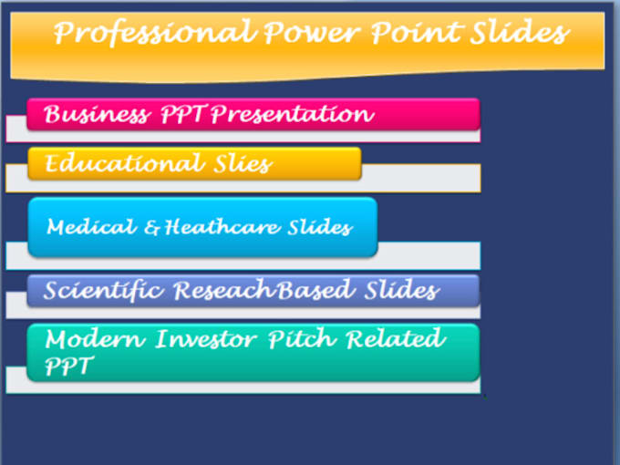 do ppt making and provide best ppt making tips