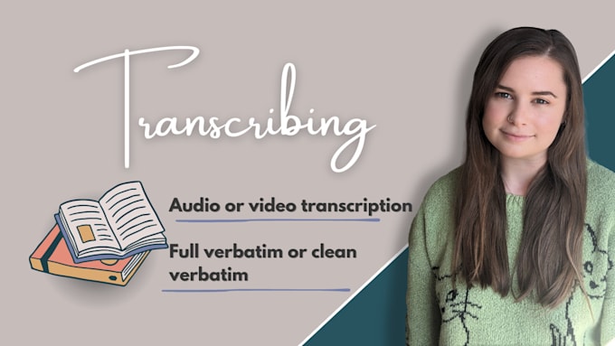 transcribe english audio or video to text
