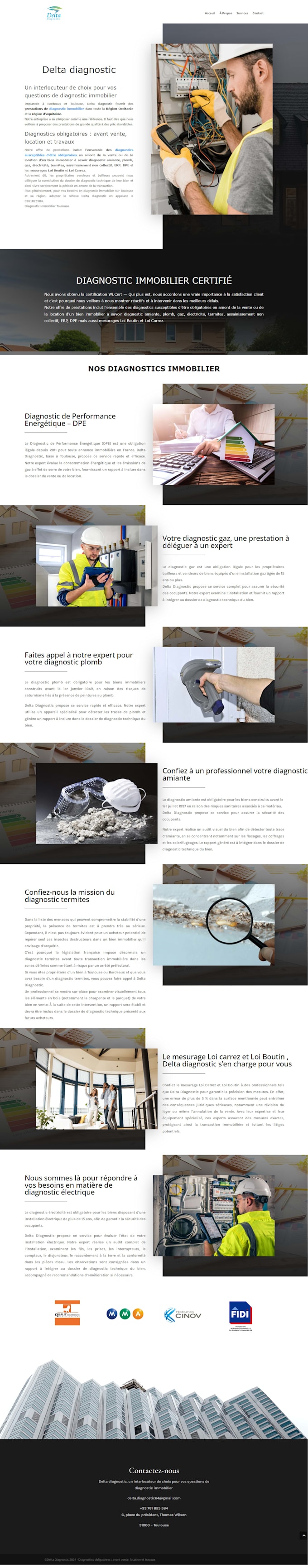create a landing page and customize it for you