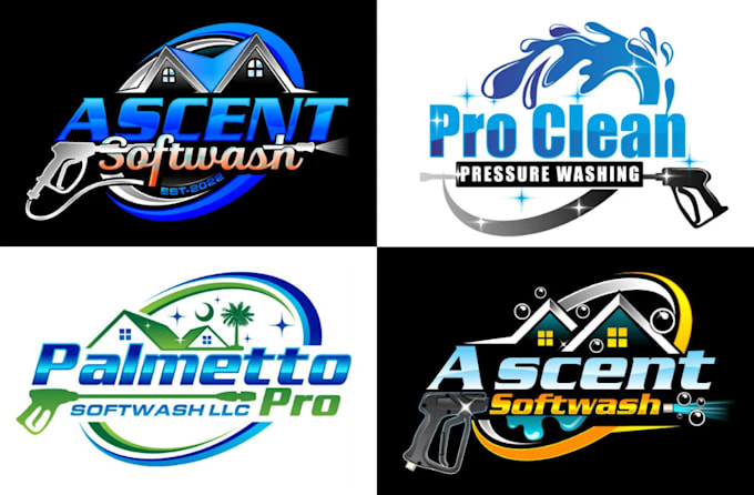 design an outstanding cleaning logo in high definition