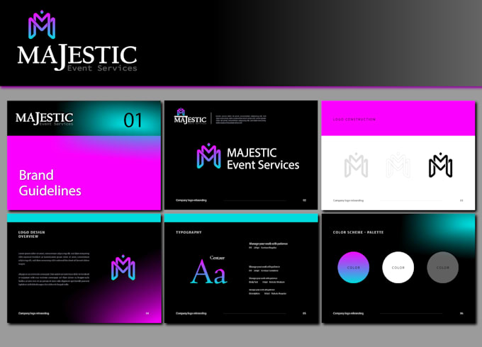 Complete Logo Design Create modern logo, complete branding package with guideline by ...
