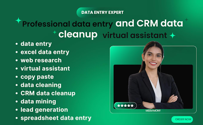 precise data entry for busy businesses