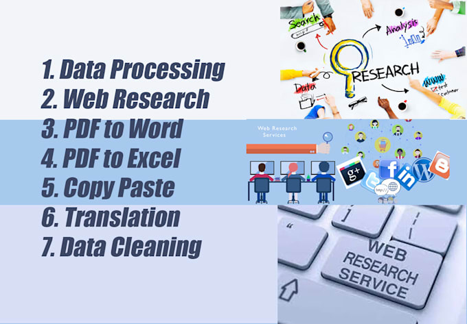 do web research and data collection