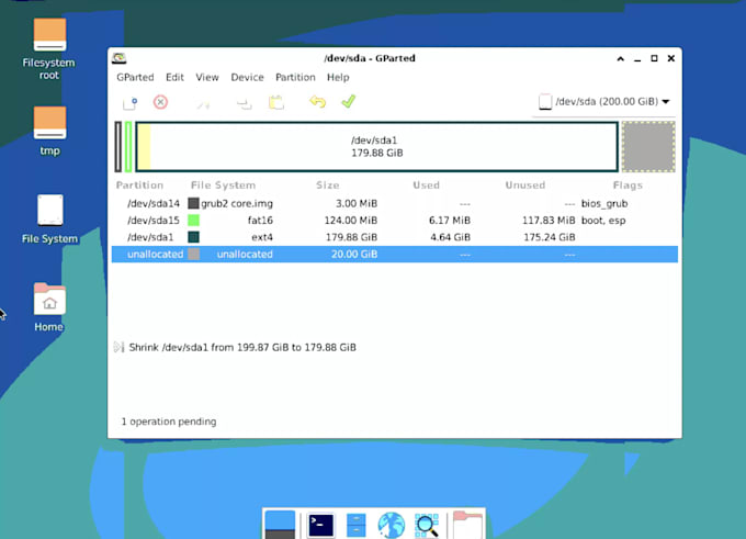 help to expand contabo vps partition on debian rescue mode