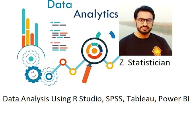 Do data analysis using spss, r studio, power bi and excel by Z ...
