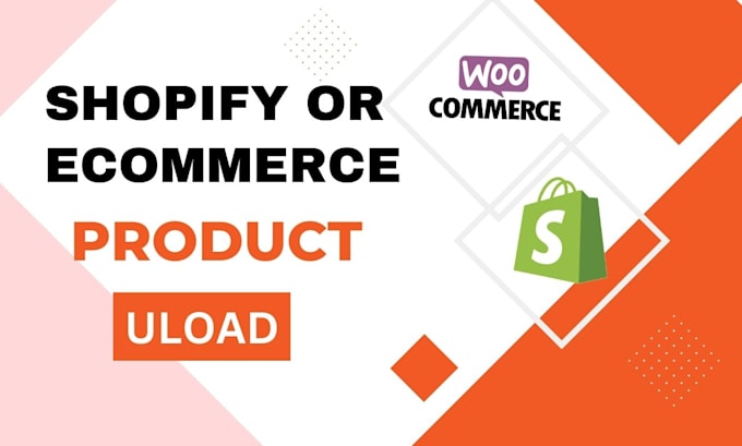 upload import or add product listing for ecommerce and shopify store