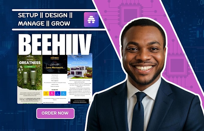 setup beehiiv newsletter design beehive landing page beehiiv ai email automation
