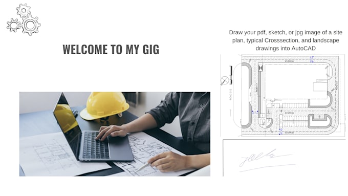 draw site plans, typical cross section drawings in autocad
