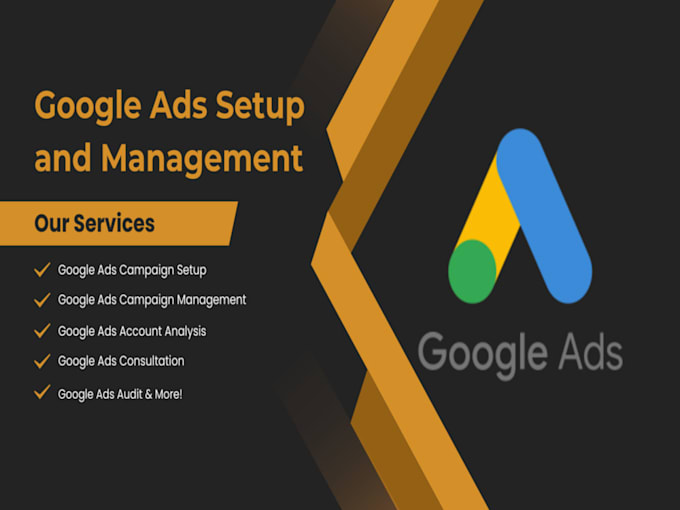expert google ads setup and ROI driven management