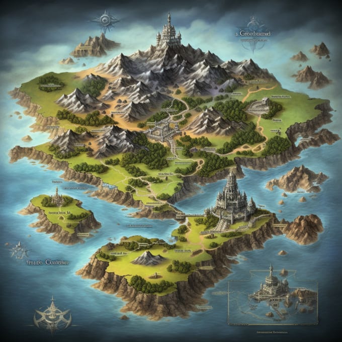 Fantasy map World map, fantasy Map, game, world, map png