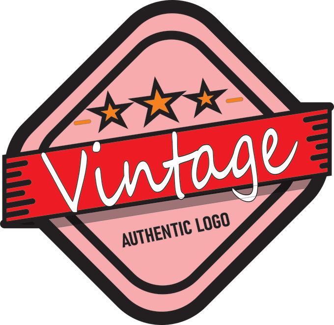 Create your brand vintage logo design by The_visualmaker | Fiverr