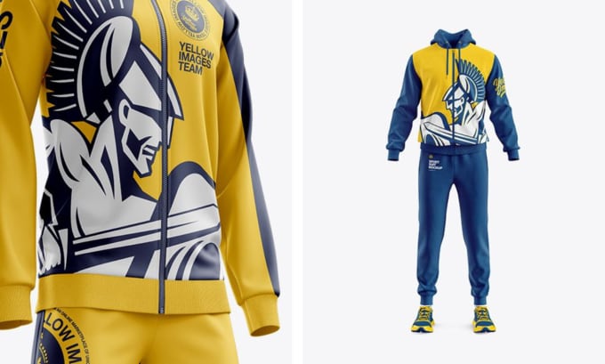 Create attractive tracksuit mockup by Sharazmughal276 | Fiverr