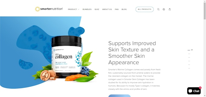 build profitable fitness and health nutrition supplement shopify store website