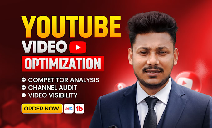 be your youtube video SEO expert and channel manager
