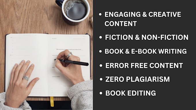 your ebook writer, ghostwriter or book writer