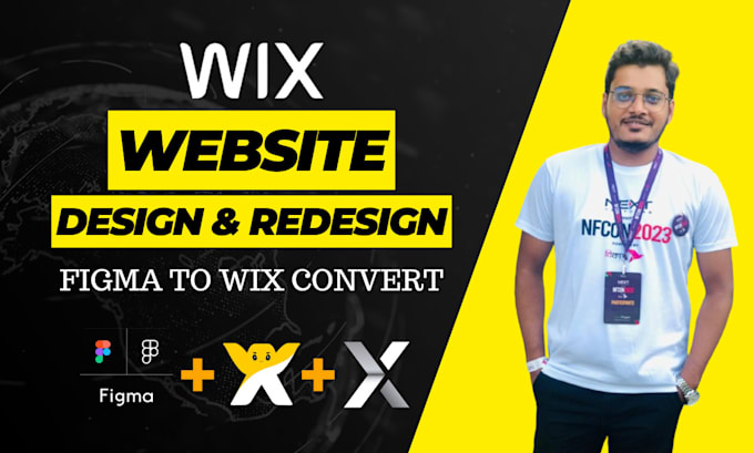 design wix studio and editor x website or figma to wix