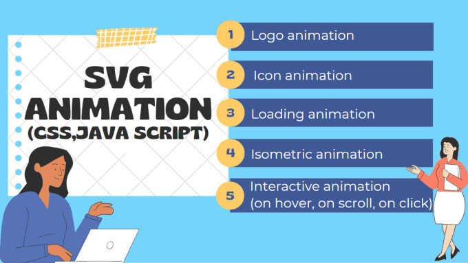 Make svg animation for the web by Tanya_pa | Fiverr