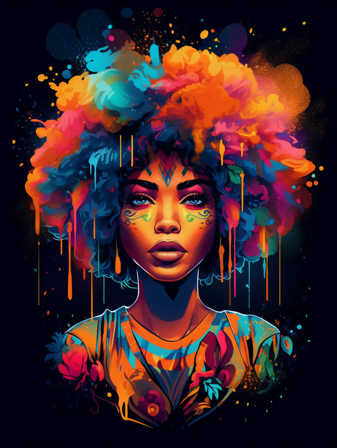 Create stunning high quality custom ai art using midjourney by Phatt