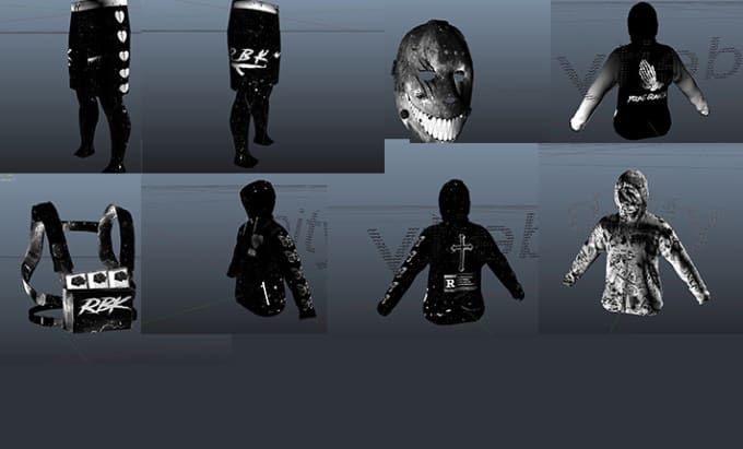 Make custom fivem clothing for you by Uno arky Fiverr