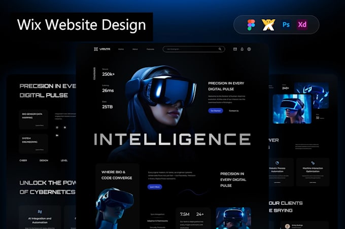 build wix website, wix website design or wix redesign wix business websit