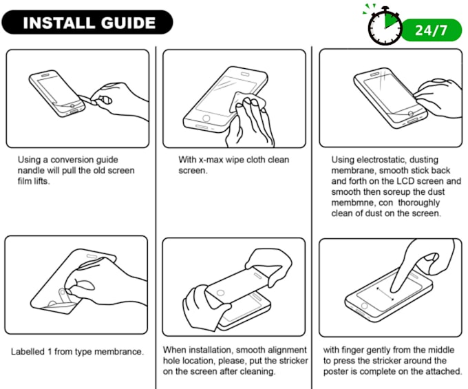 Design instruction manual, step by step for your product by Slivian7