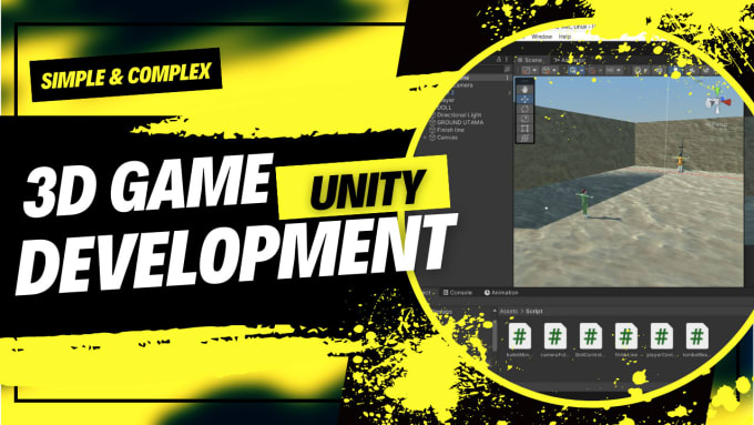 Develop 3d games using unity engine simple or complex, by your request ...