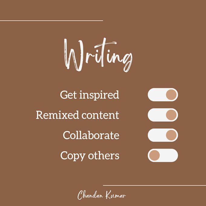 do something I am really good in typing and writing