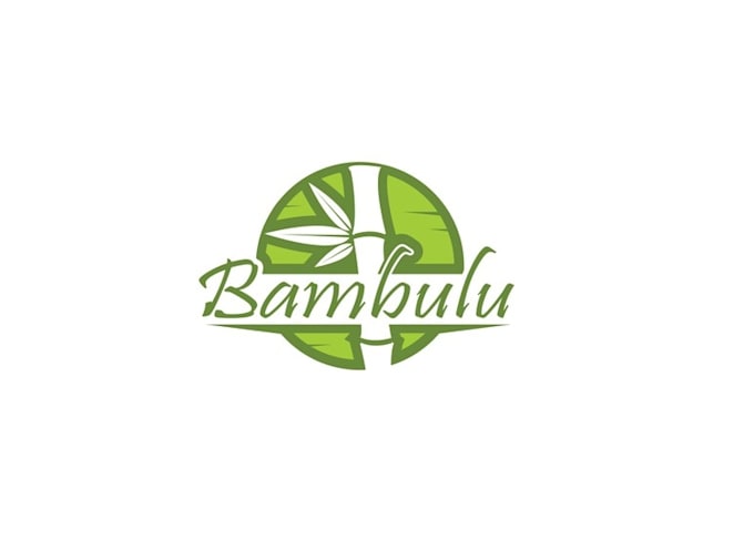 design a contemporary bamboo logo or icon with endless modifications