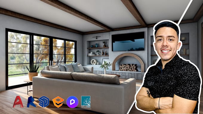 create photorealistic interior renderings in sketchup or revit