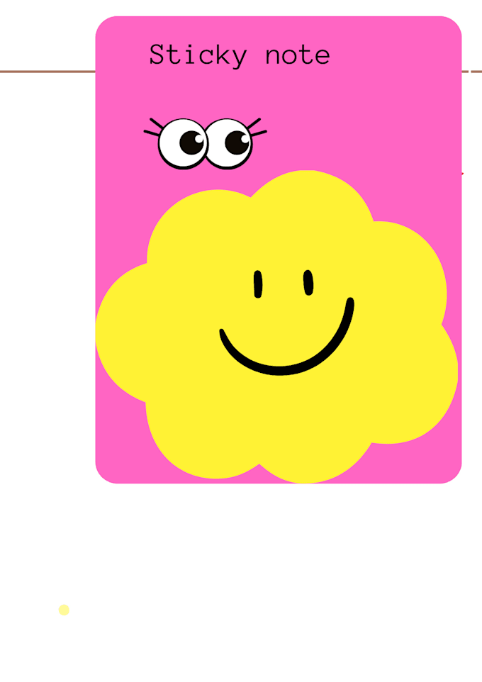 Design sticky notes custom notepad memo and invoice by Sabafayaz | Fiverr