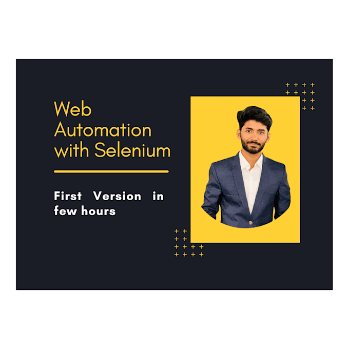 automate your web tasks with selenium python