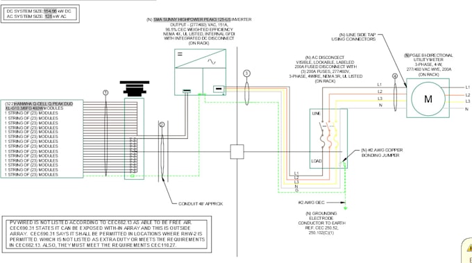 commercial solar permit projects
