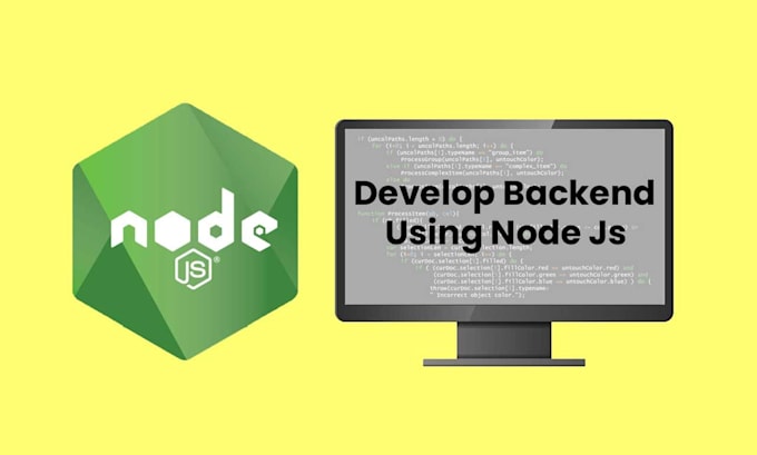 Work as node js backend developer for rest apis by Aheer_developer | Fiverr