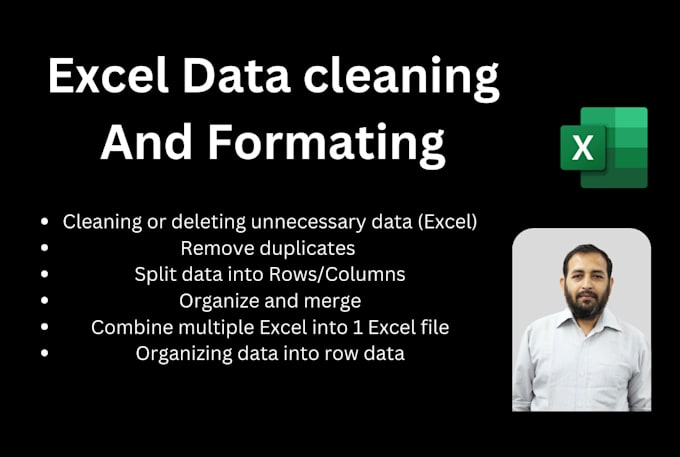 filter, clean, organize, merge, reformat excel data
