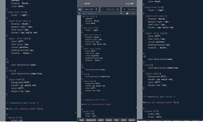 Do professional website design html css bootstrap and java by ...