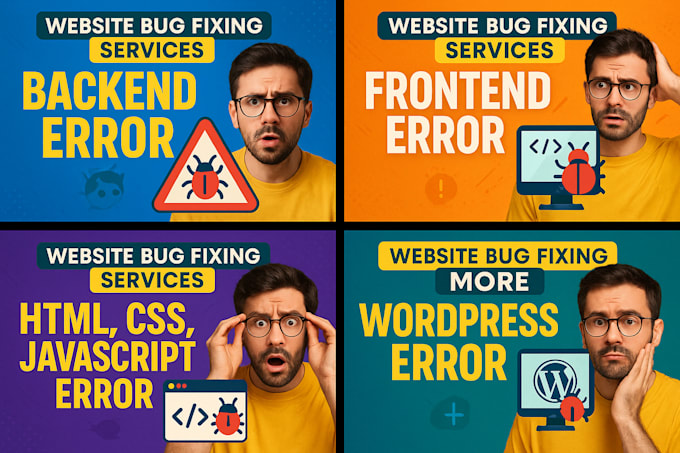 fix bugs and errors on your website