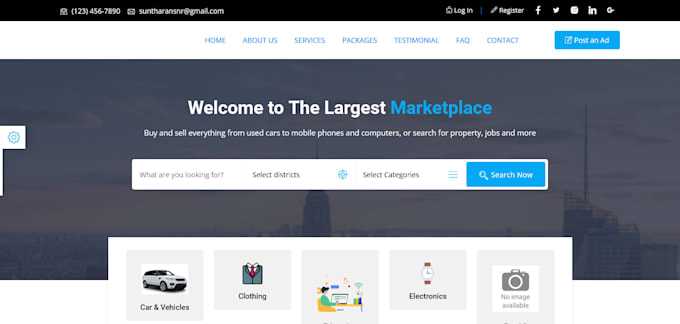 Convert html and css templates to react js by Rajvarman | Fiverr