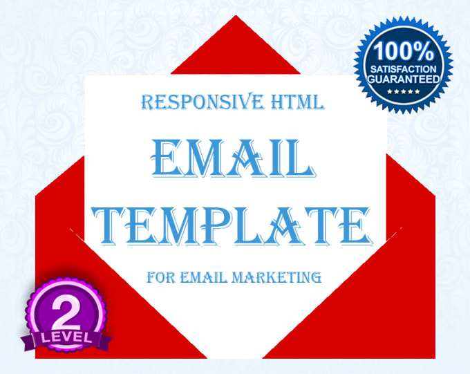 Mailchimp responsive email template by Moklas Fiverr