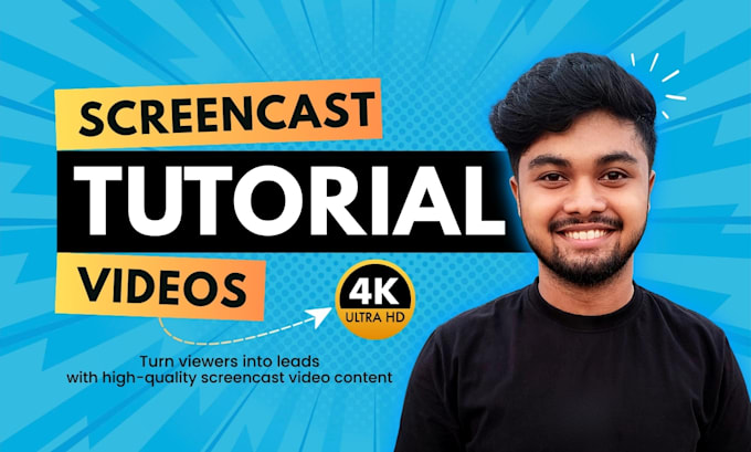 create screencast tutorial video for your app and website